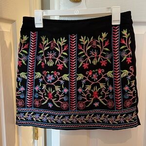 Vera Moda Embroidered Skirt